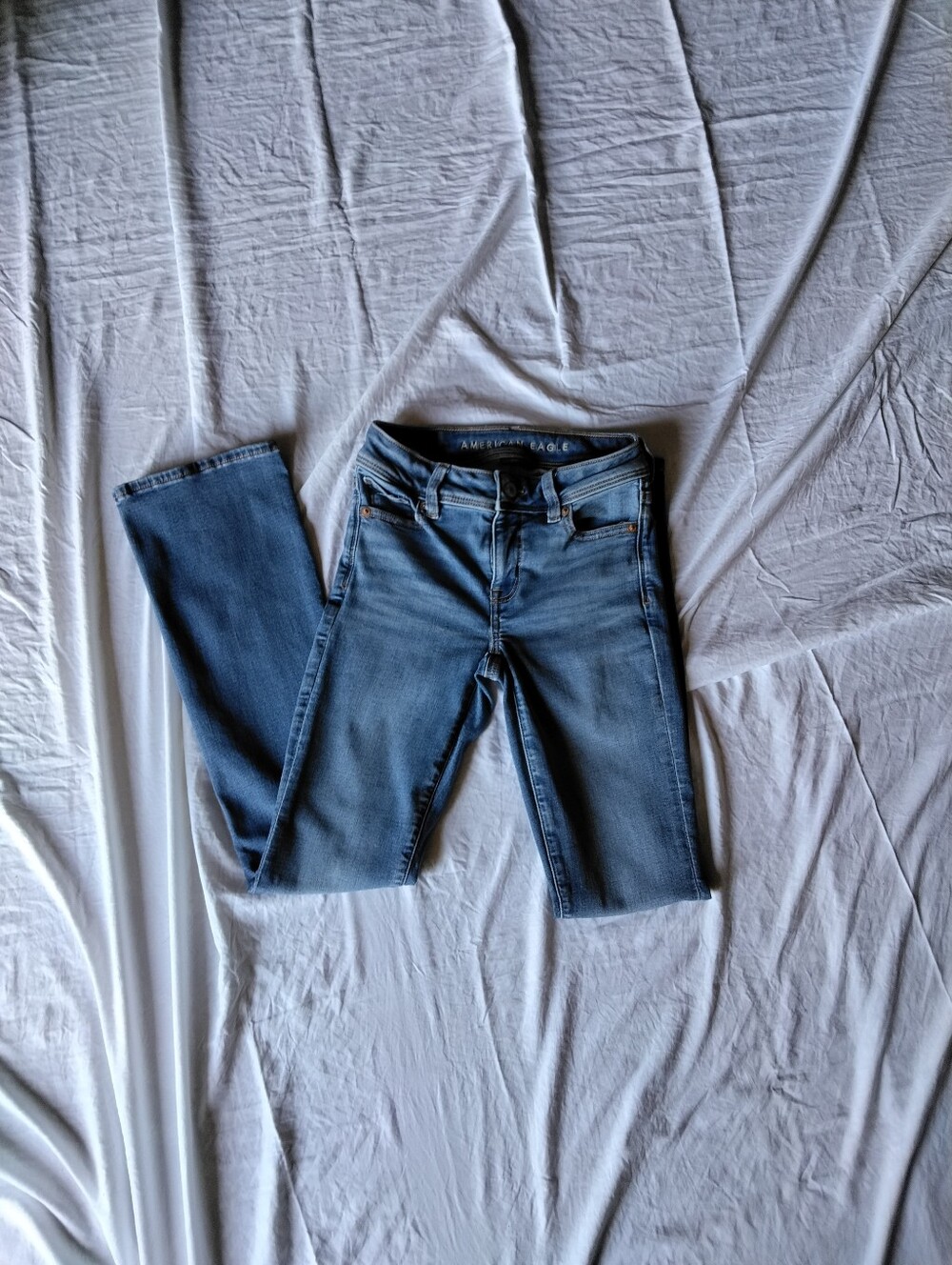 American Eagle Outfitters Dark Blue Flare Jeans